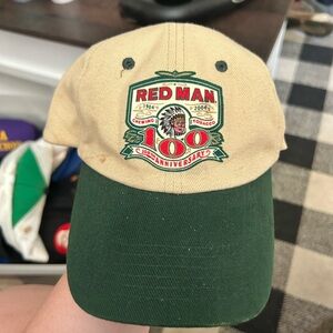 Vintage Red Man Anniversary Cap